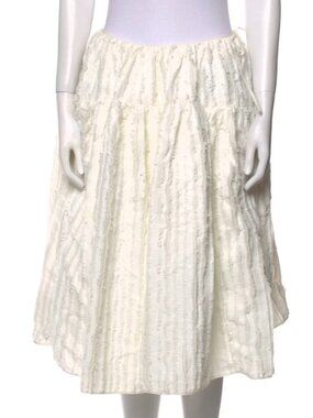 CECILIE BAHNSEN TEXTURED 'ROSIE' SKIRT